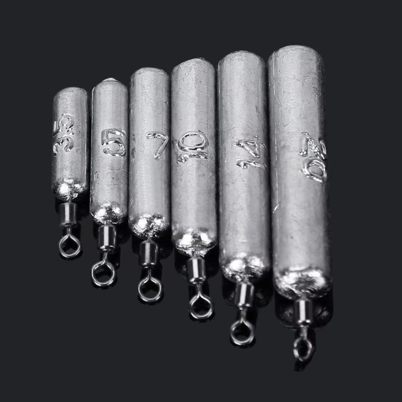 Fishing Equipment On Sale - 15 قطعة/مجموعة من ثقالات الصيد المعدنية