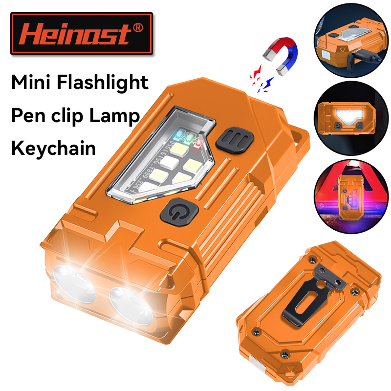 Fishing Headlamp - سلسلة مفاتيح صغيرة EDC مصباح يدوي