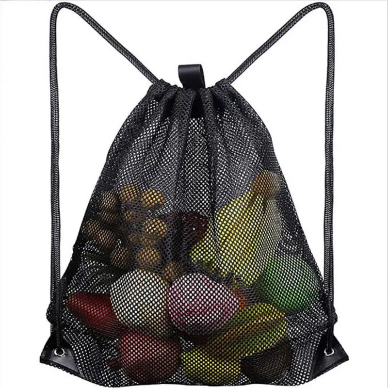 Fishing Equipment Bag - حقيبة ظهر شبكية مع حبل، حقيبة