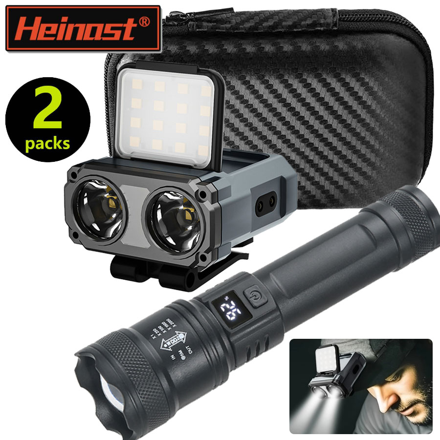 Fishing Headlamp - مصباح أمامي صغير قابل لإعادة الشحن