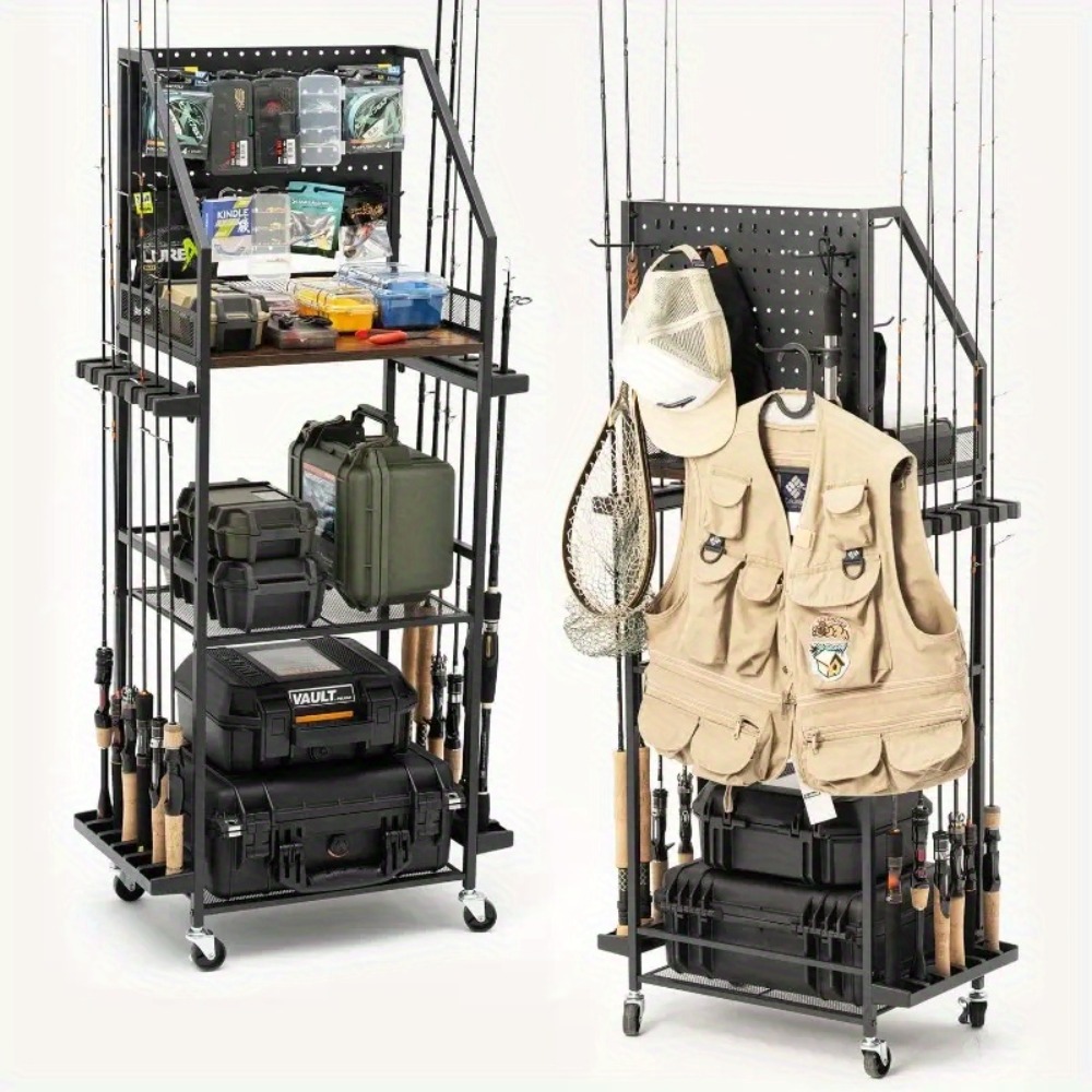 Fishing Equipment And Accessories - حاملات قصبات الصيد للجراج، حاملات لـ