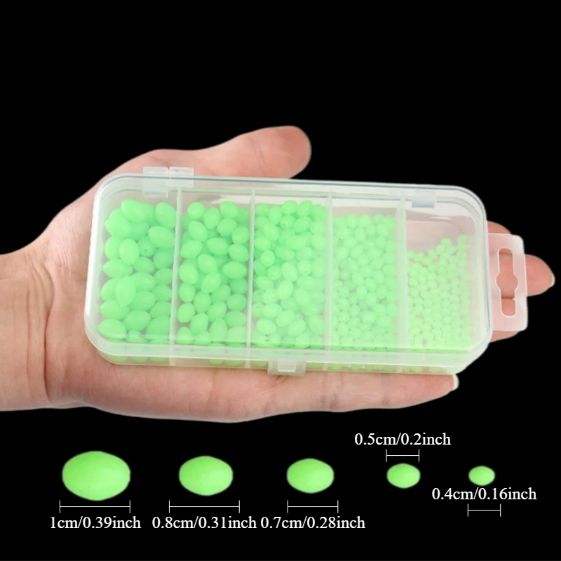 Ackibbik 375 قطعة/صندوق مضيئة  - مراجعة Fishing Equipment On Sale وسعره