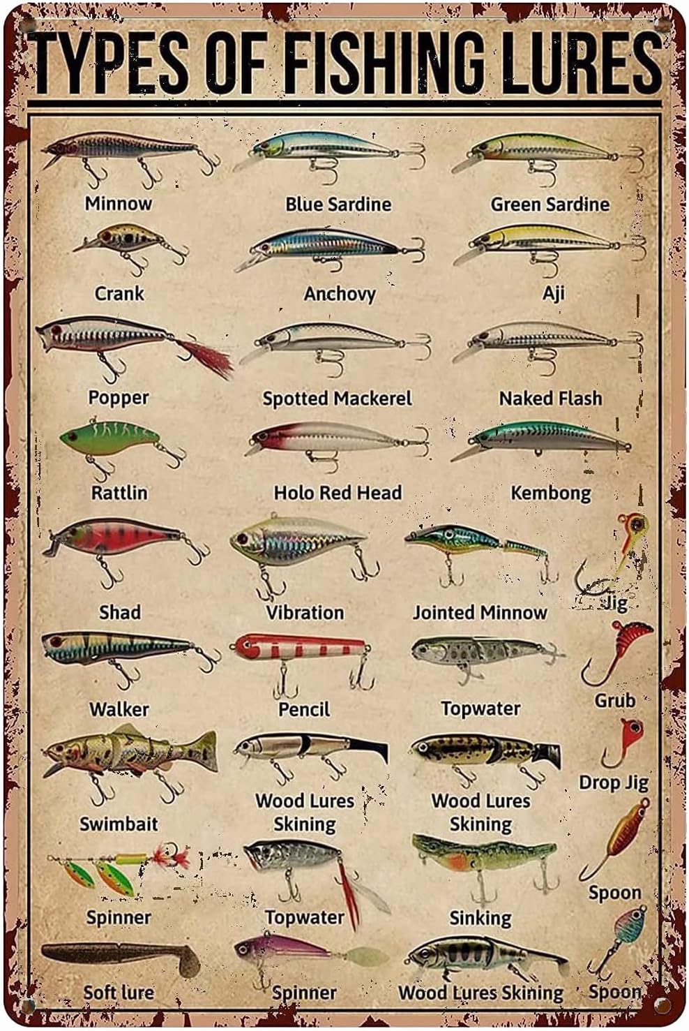 1d ، أنواع الصيد السحر المعرفة - مراجعة Fishing Equipment And Accessories وسعره