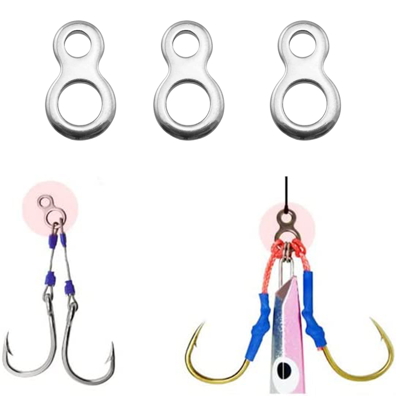 10-50 قطعة الفولاذ المقاوم للص - مراجعة Fishing Equipment On Sale وسعره