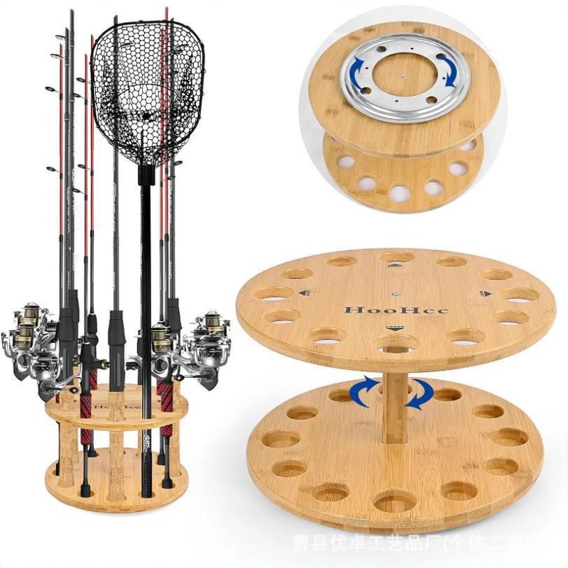 حامل عرض دوار متعدد الأعمدة لت - مراجعة Fishing Equipment Storage وسعره