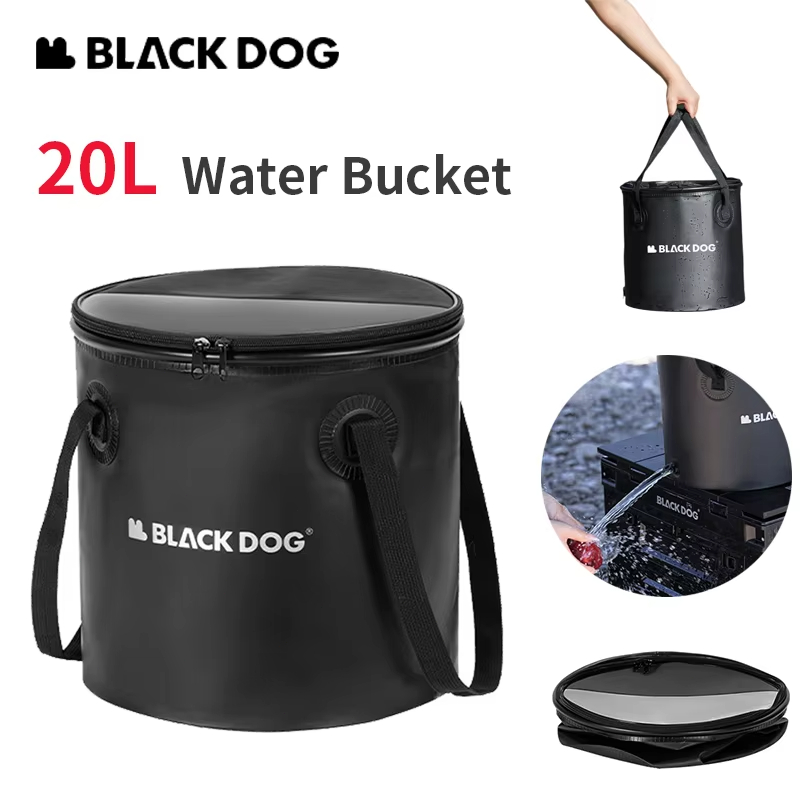 بلاك دوج للطي المياه دلو مستدي - مراجعة Fishing Equipment Bag وسعره