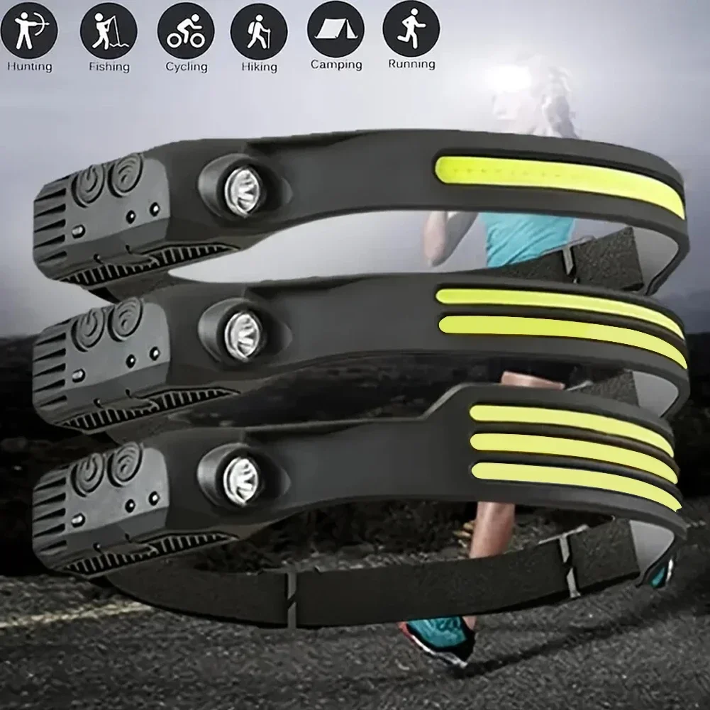مصباح أمامي LED مع مستشعر حركة - مراجعة Fishing Headlamp وسعره