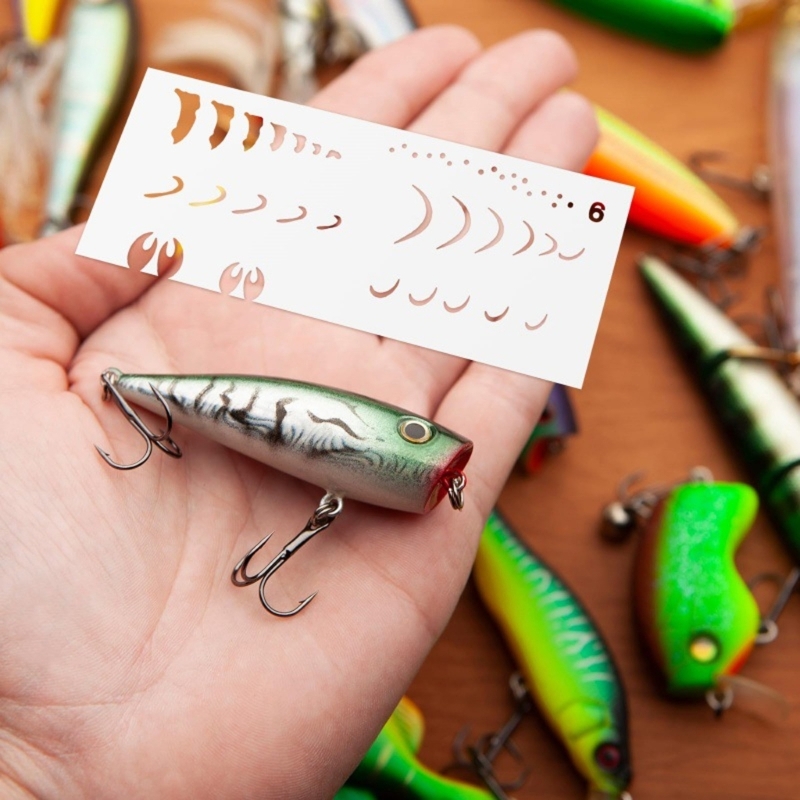 6 قطع من قوالب طلاء طُعم الصيد - مراجعة Fishing Equipment And Accessories وسعره