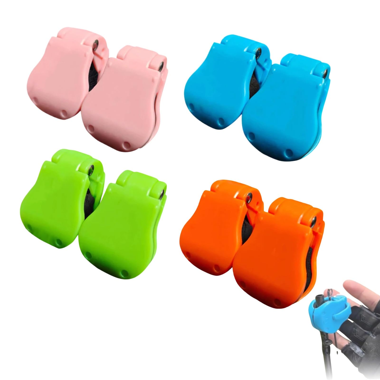 قطعتان من مشابك قضبان الصيد سر - مراجعة Fishing Rod Glove وسعره