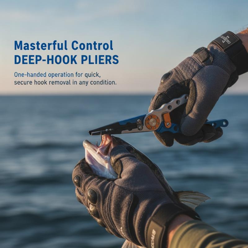 كماشة صيد مقاومة للصدأ من سبائ - مراجعة Fishing Rod Glove وسعره
