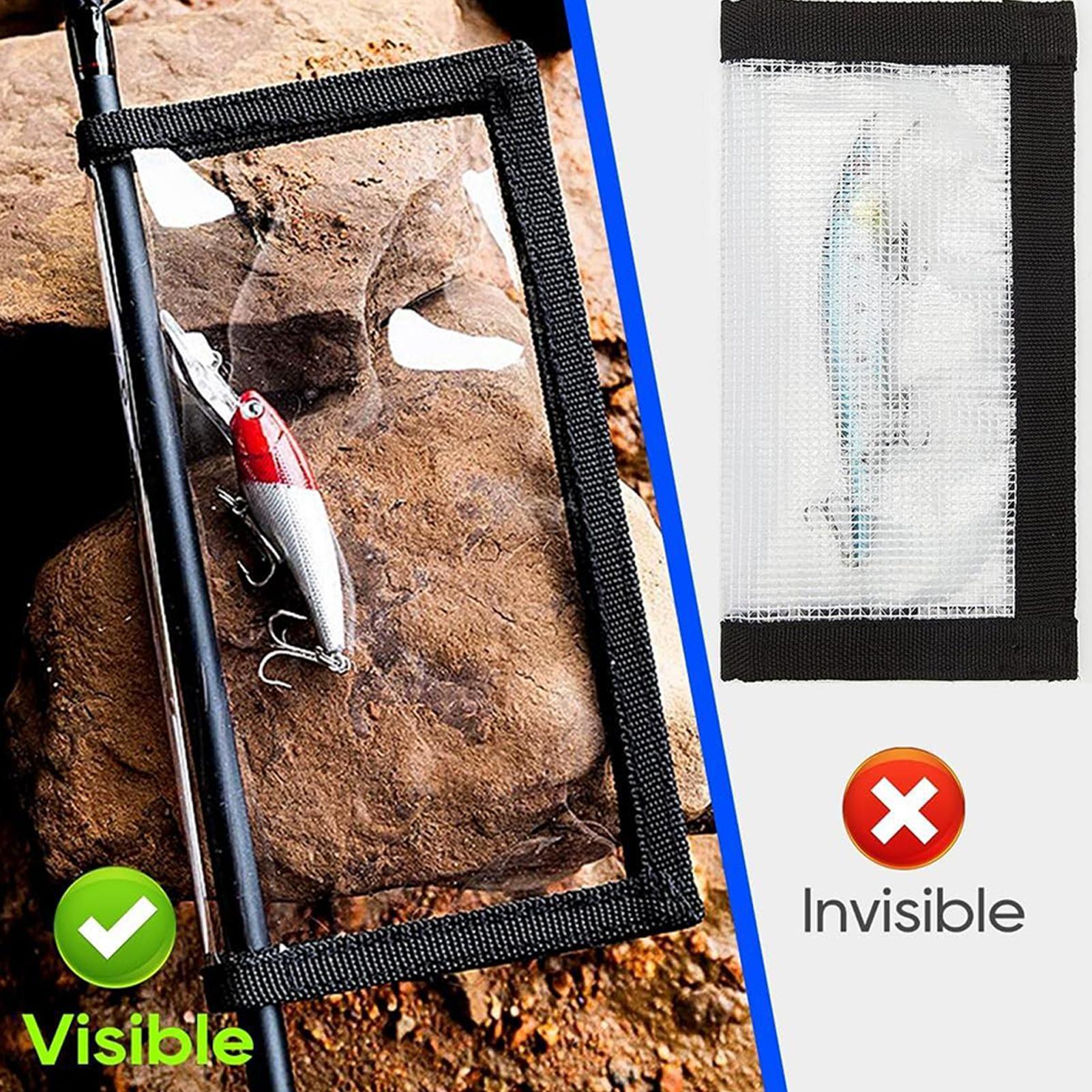غطاء طعم صيد شفاف من البلاستيك - مراجعة Fishing Equipment Bag وسعره