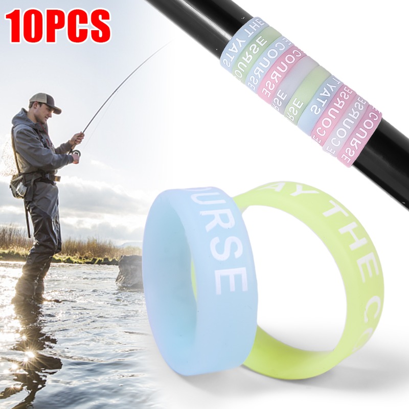 حلقات سيليكون مضادة للانزلاق ل - مراجعة Fishing Rod Glove وسعره