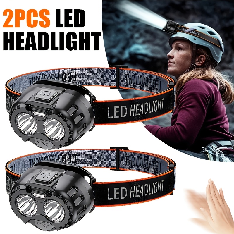 مصباح رأس LED قوي يعمل بالاستش - مراجعة Fishing Headlamp وسعره